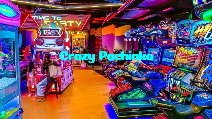 Crazy Pachinko casino presented on mobile device in Pakistan with slots and live games